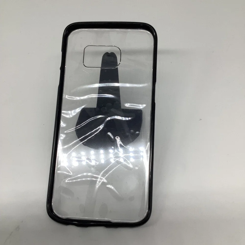 Snap-on Dual Layer Hybrid‎ Crystal Bumper Frame for Samsung Galaxy S7 Edge